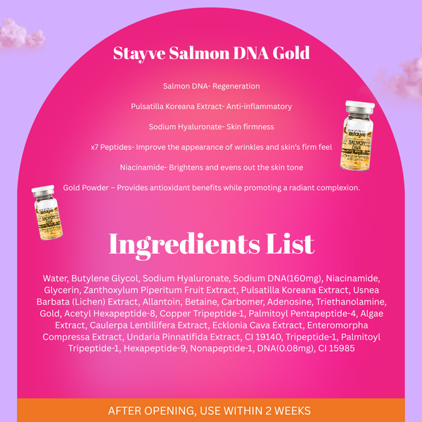 Stayve Salmon DNA Gold Ampoule