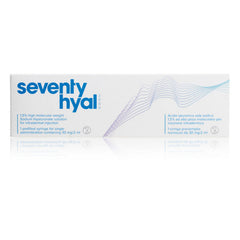 Seventy Hyal 2000 skin booster box (1x2ml) – official UK stockist Ilunah Aesthetics