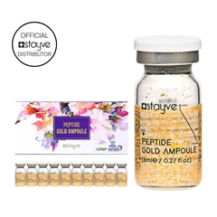 Stayve Peptide Gold Ampoule – anti-ageing microneedling booster – UK supplier Ilunah Aesthetics