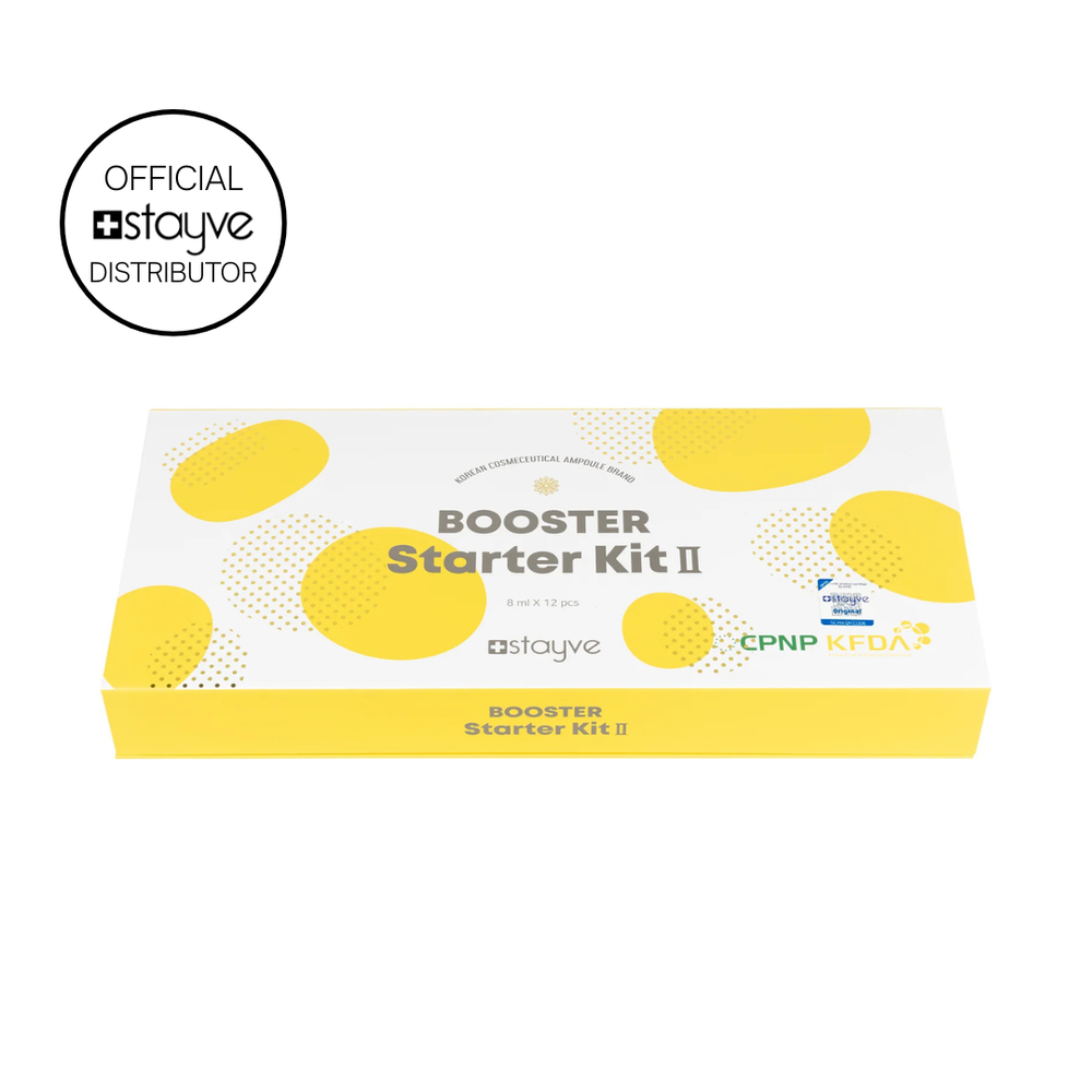 Stayve Booster Starter Kit 2 – Stayve microneedling serum kit - Ilunah Aesthetics UK stockist