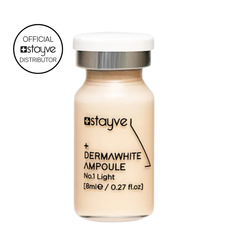 Stayve Dermawhite BB Glow Ampoule in shade light – tinted microneedling serum – Ilunah Aesthetics UK supplier