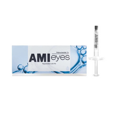 Ami Eyes PDRN under eye booster packaging – diminish dark circles – UK aesthetic supplier