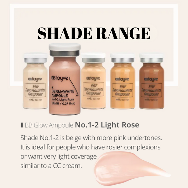 Stayve BB Glow- No.1-2 Light Rose (Individual)